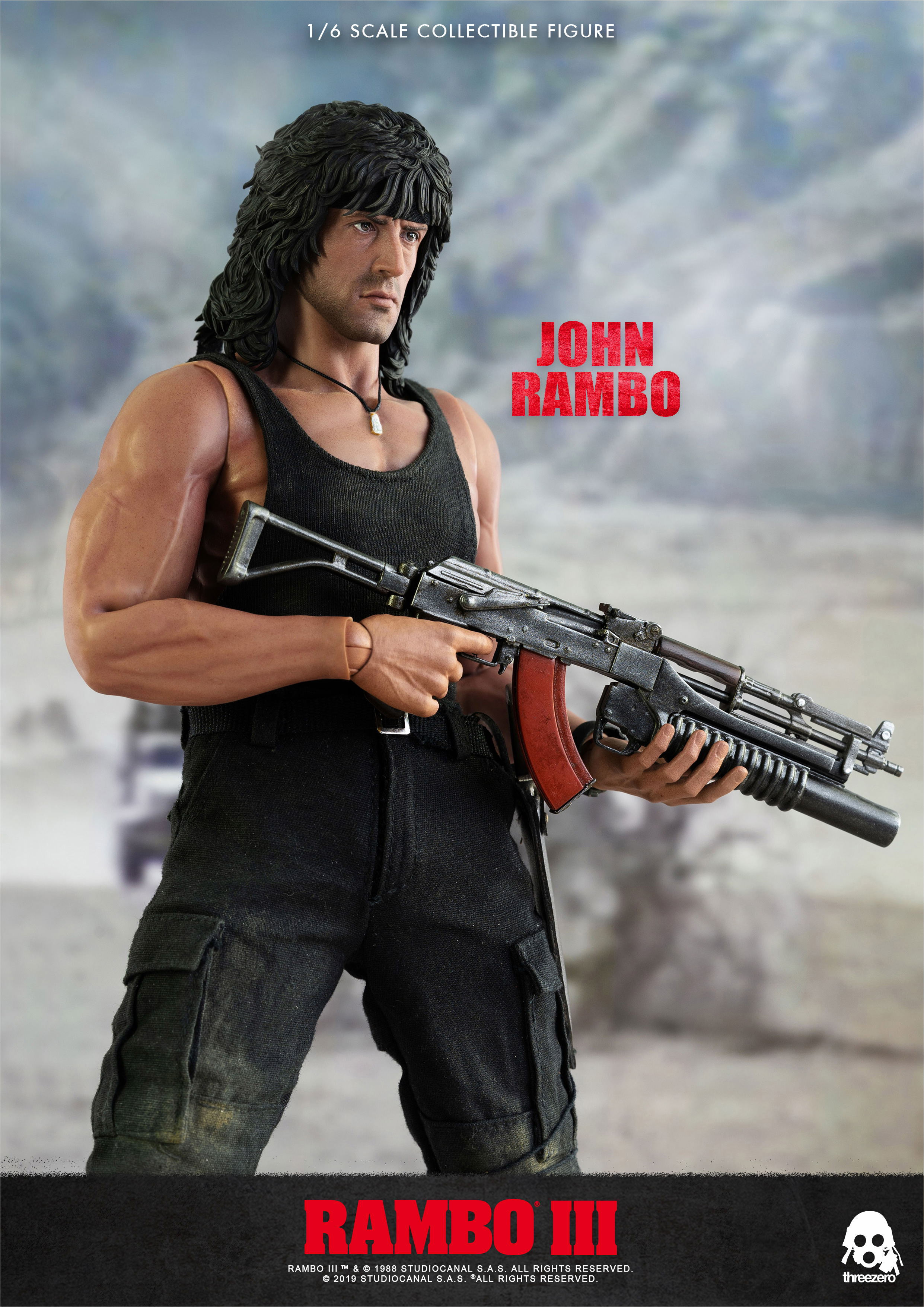 Rambo III 1/6 Scale Action Figure: John Rambo