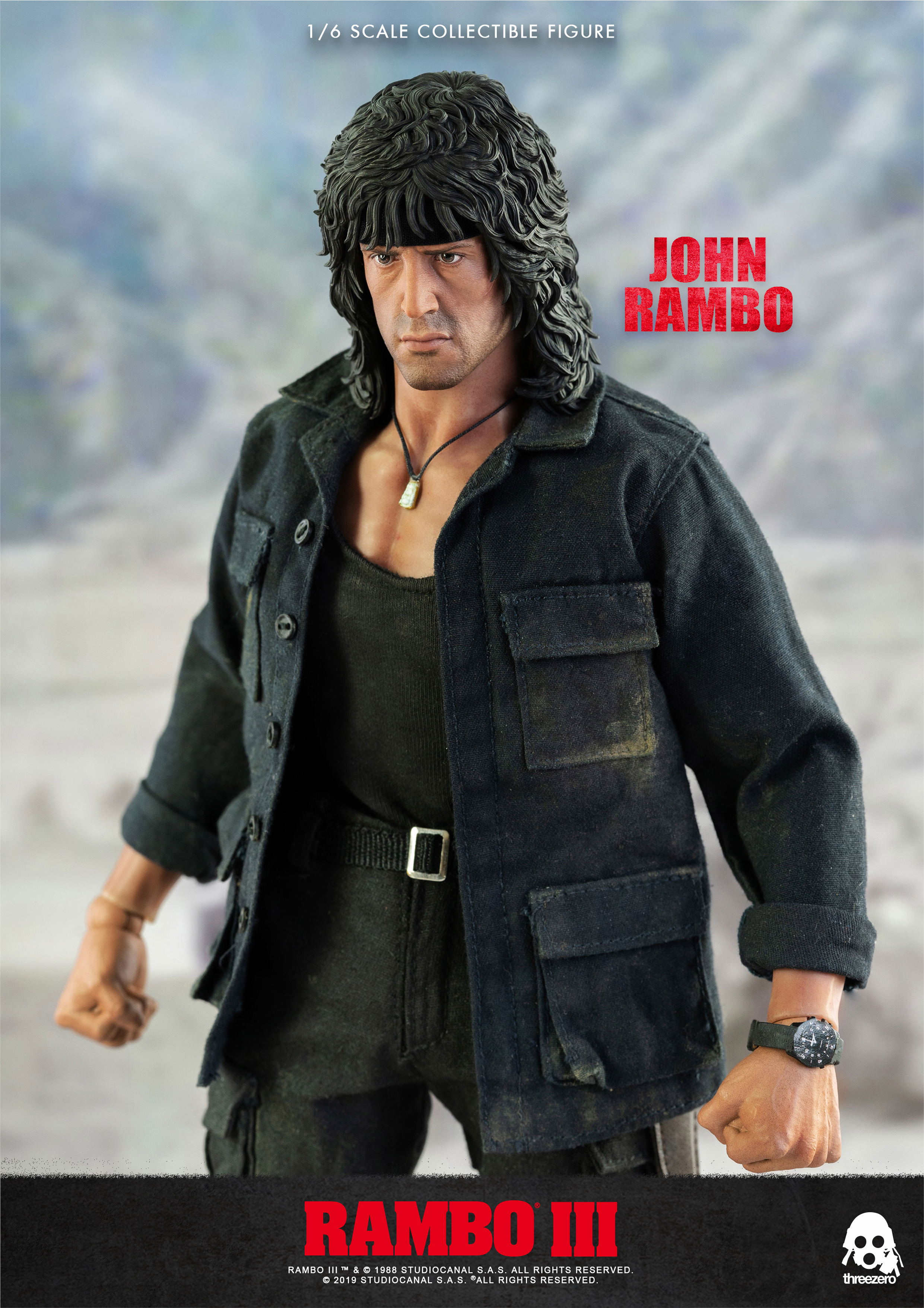Rambo III 1/6 Scale Action Figure: John Rambo