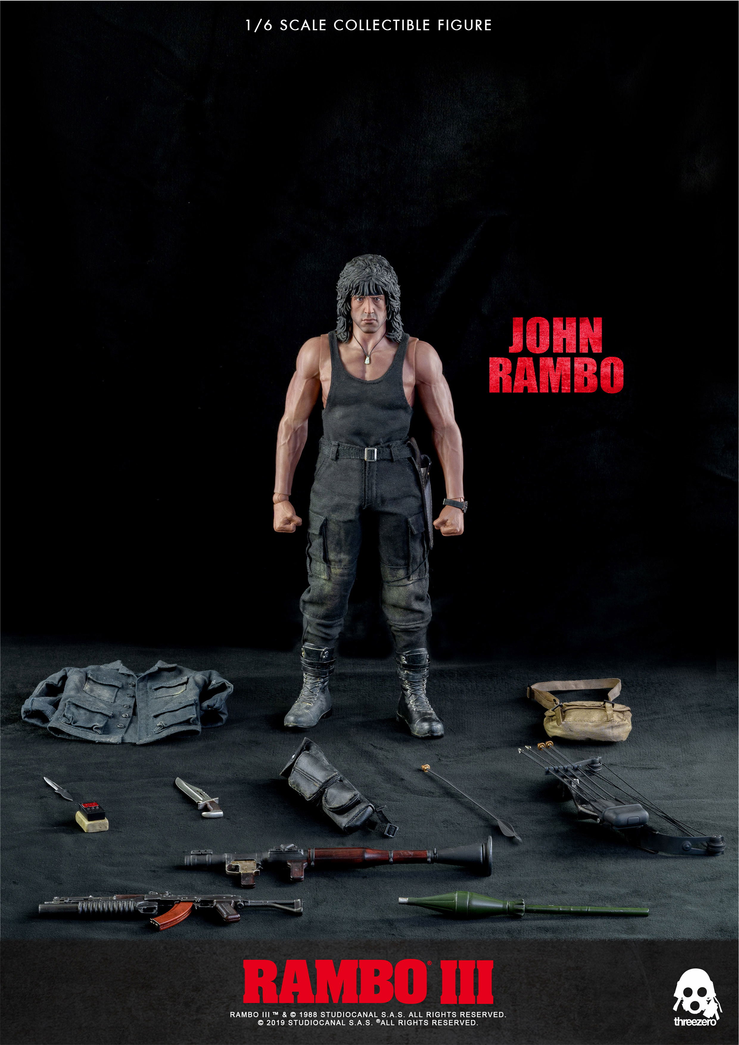 Rambo III 1/6 Scale Action Figure: John Rambo