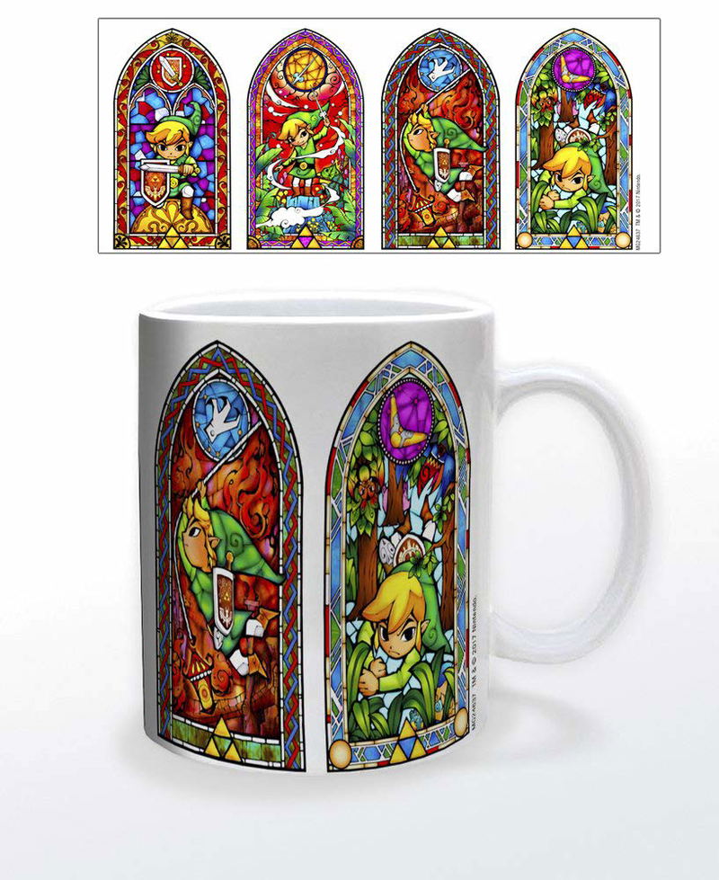 The Legend Of Zelda Stained Glass 11oz Mug image 1
