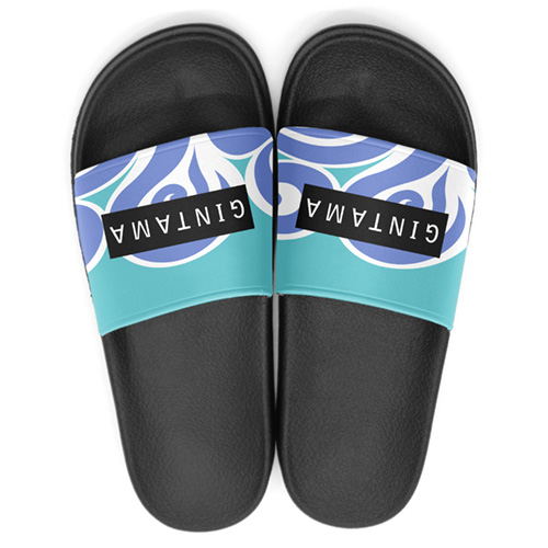 Gintama - Gin-san Kimono Pattern Sandals image 1