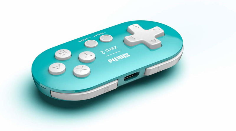 8BitDo Zero 2 for Nintendo Switch (Turquoise) image 3