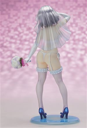 Gokubi Girls Super Premium Senran Kagura NewWave G Burst 1/6 Scale Pre-Painted Figure: Yumi Wedding Lingerie Ver. [Reprinted Edition]