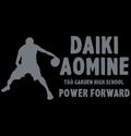 Kuroko's Basketball - Daiki Aomine 2way Backpack Black thumbnail 2