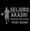 Kuroko's Basketball - Seijuro Akashi 2way Backpack Black thumbnail 2
