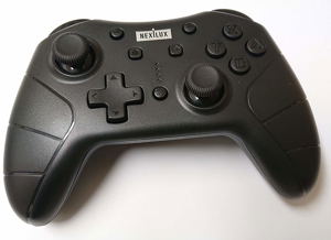 NEXiLUX Wireless Controller for Nintendo Switch (Black)_