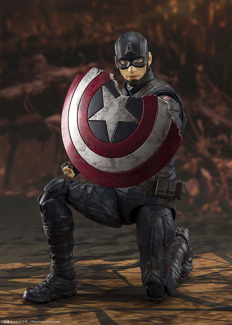 S.H.Figuarts Avengers Endgame: Captain America -Final Battle Edition- image 4