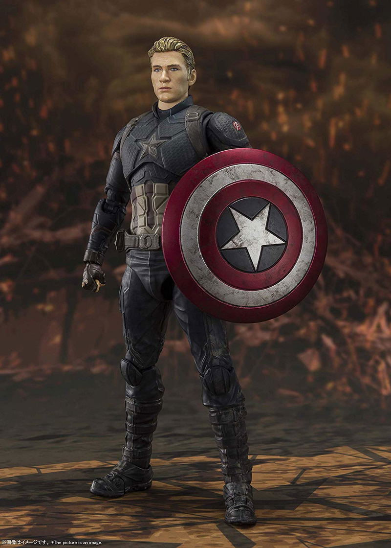 S.H.Figuarts Avengers Endgame: Captain America -Final Battle Edition- image 5