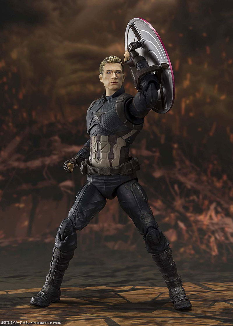 S.H.Figuarts Avengers Endgame: Captain America -Final Battle Edition- image 6
