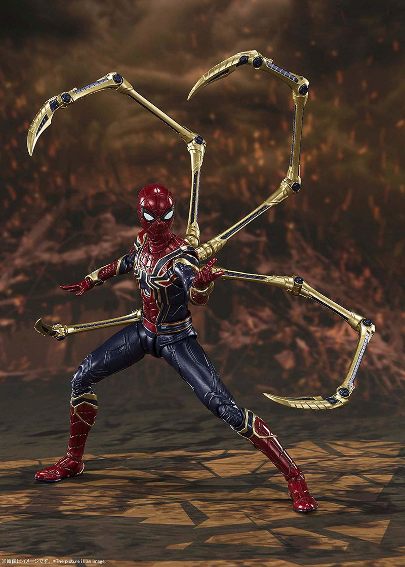 S.H.Figuarts Avengers Endgame: Iron Spider -Final Battle Edition- image 7