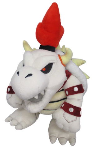 Super Mario All Star Collection Plush: AC59 Dry Bowser (S Size)_