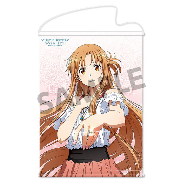 Sword Art Online Alicization War of Underworld B2 Wall Scroll: Asuna Yuuki Casual Wear ver. image 1