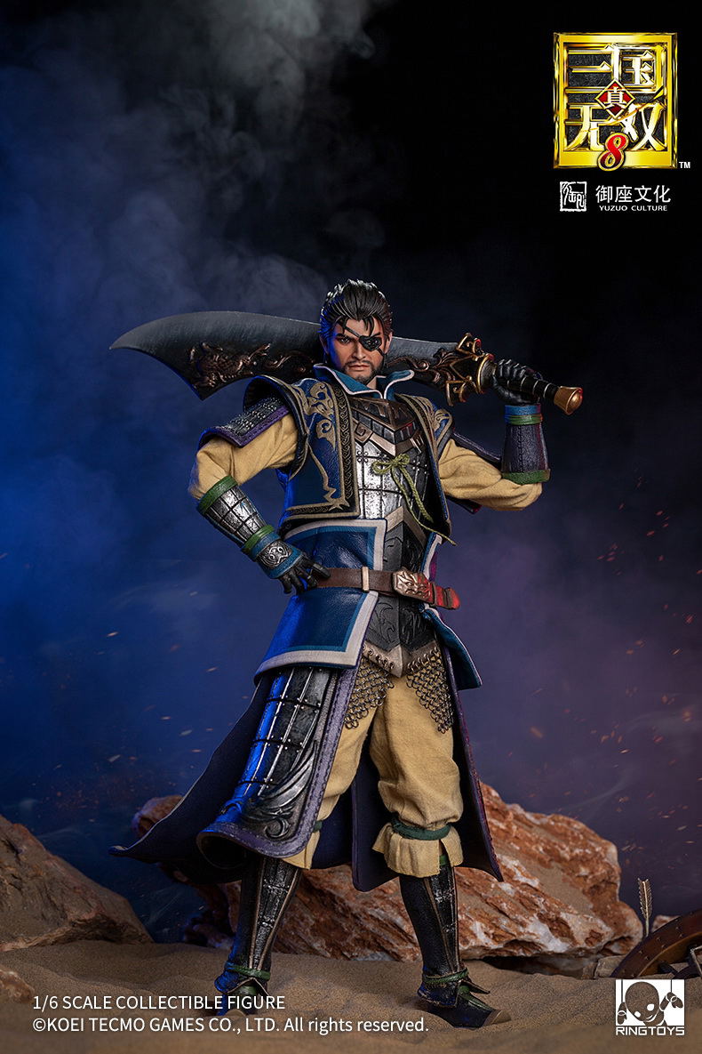 RingToys Dynasty Warriors 8 1/6 Scale Action Figure: Xiahou Dun image 1