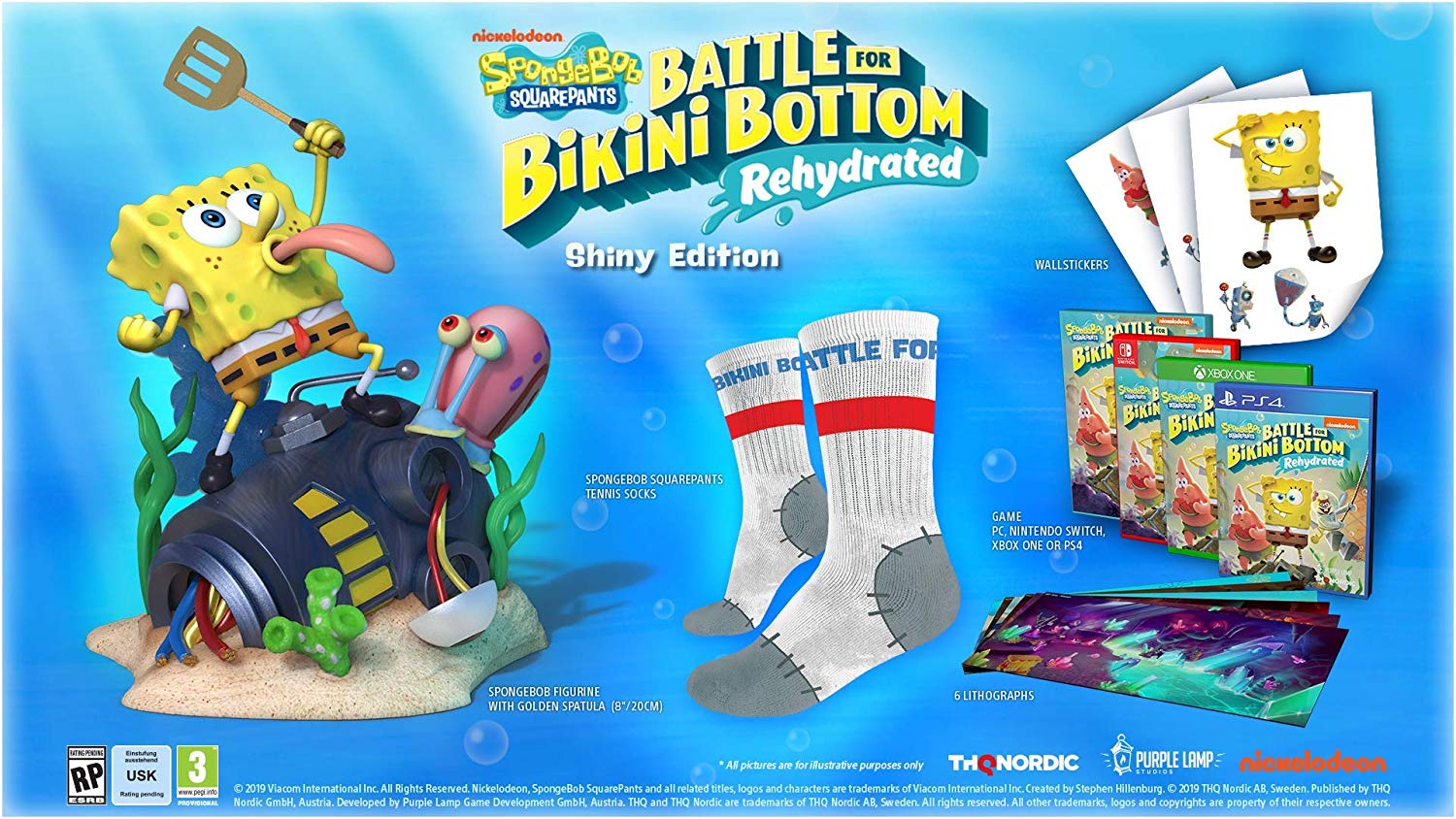 SpongeBob SquarePants: Battle for Bikini Bottom - Rehydrated [Shiny Collector's Edition] — Import Game Deal