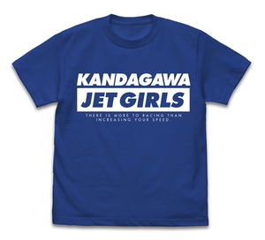 Kandagawa Jet Girls T-shirt Royal Blue (M Size)_