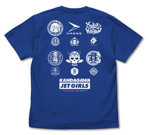 Kandagawa Jet Girls T-shirt Royal Blue (M Size)_