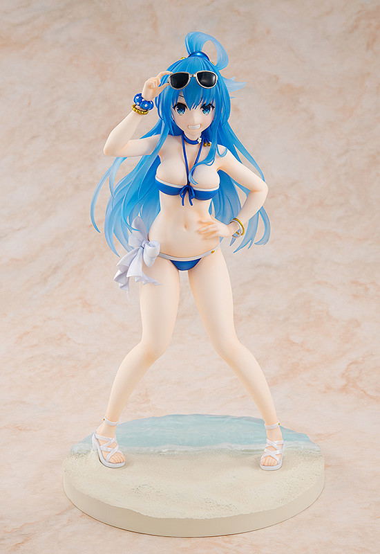 KD Colle Kono Subarashii Sekai Ni Shukufuku Wo! 1/7 Scale Figure Pre-Painted Figure: Aqua Light Novel Swimsuit Ver. image 2