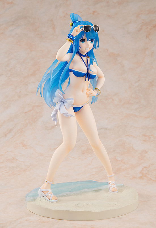 KD Colle Kono Subarashii Sekai Ni Shukufuku Wo! 1/7 Scale Figure Pre-Painted Figure: Aqua Light Novel Swimsuit Ver. image 3