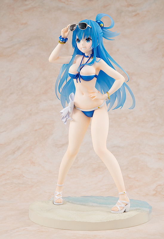 KD Colle Kono Subarashii Sekai Ni Shukufuku Wo! 1/7 Scale Figure Pre-Painted Figure: Aqua Light Novel Swimsuit Ver. image 4