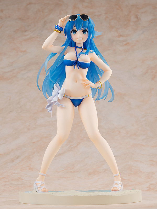 KD Colle Kono Subarashii Sekai Ni Shukufuku Wo! 1/7 Scale Figure Pre-Painted Figure: Aqua Light Novel Swimsuit Ver. image 6