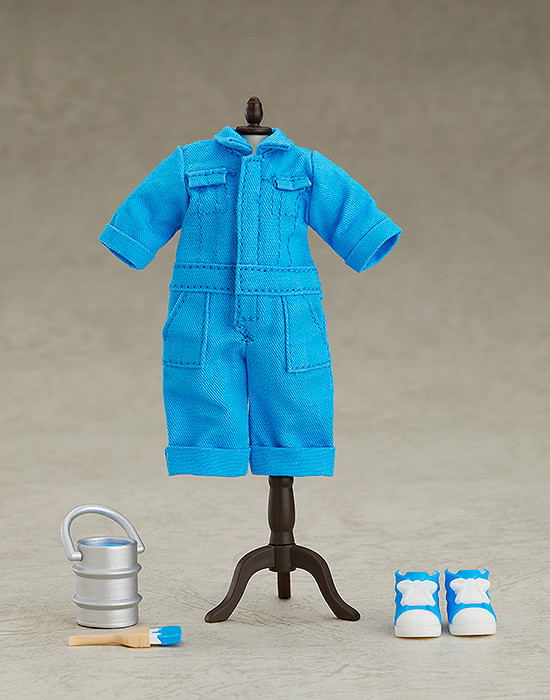 Nendoroid Doll: Outfit Set (Colorful Coverall - Blue) image 2