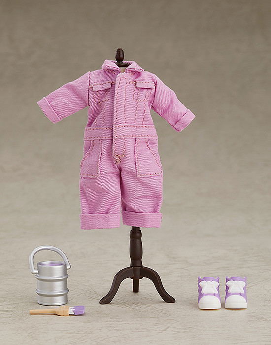 Nendoroid Doll: Outfit Set (Colorful Coverall - Purple) image 2