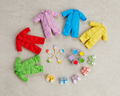 Nendoroid Doll: Outfit Set (Colorful Coverall - Purple) thumbnail 4