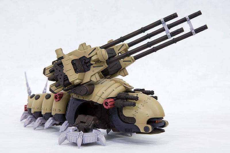 Zoids HMM 1/72 Scale Model Kit: EMZ-15 Molga AA & Molga Carrier (Re-run) image 3