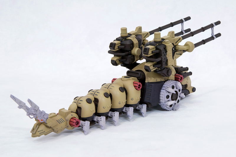 Zoids HMM 1/72 Scale Model Kit: EMZ-15 Molga AA & Molga Carrier (Re-run) image 4