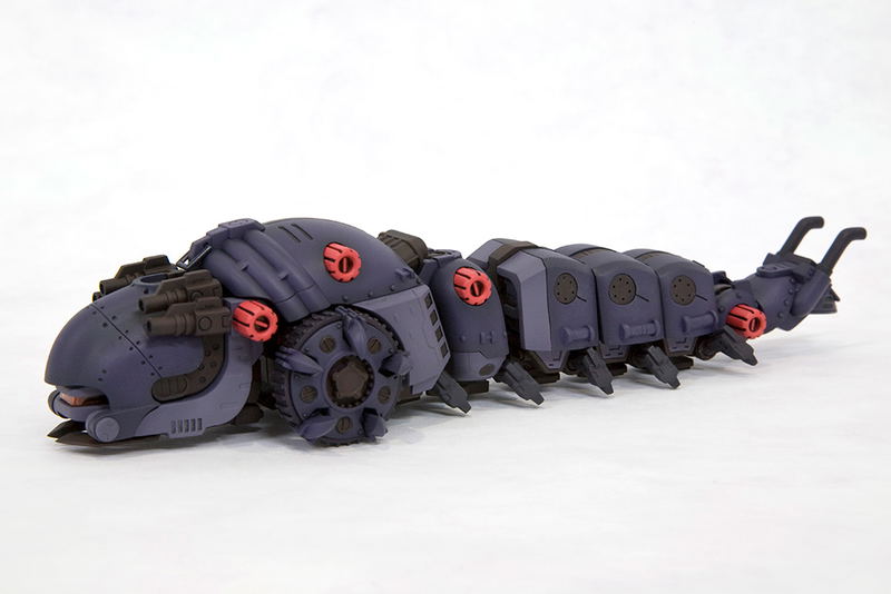 Zoids HMM 1/72 Scale Model Kit: EMZ-15 Molga AA & Molga Carrier (Re-run) image 6