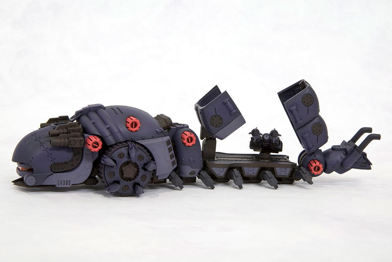 Zoids HMM 1/72 Scale Model Kit: EMZ-15 Molga AA & Molga Carrier (Re-run) image 7