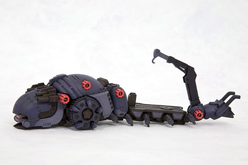 Zoids HMM 1/72 Scale Model Kit: EMZ-15 Molga AA & Molga Carrier (Re-run) image 8