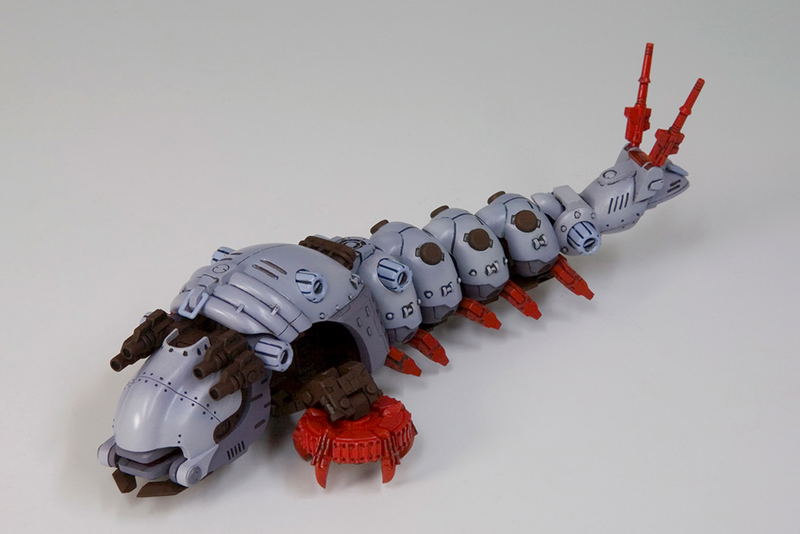 Zoids HMM 1/72 Scale Model Kit: EMZ-15 Molga & Molga (Canory Unit Load Type) (Re-run) image 4
