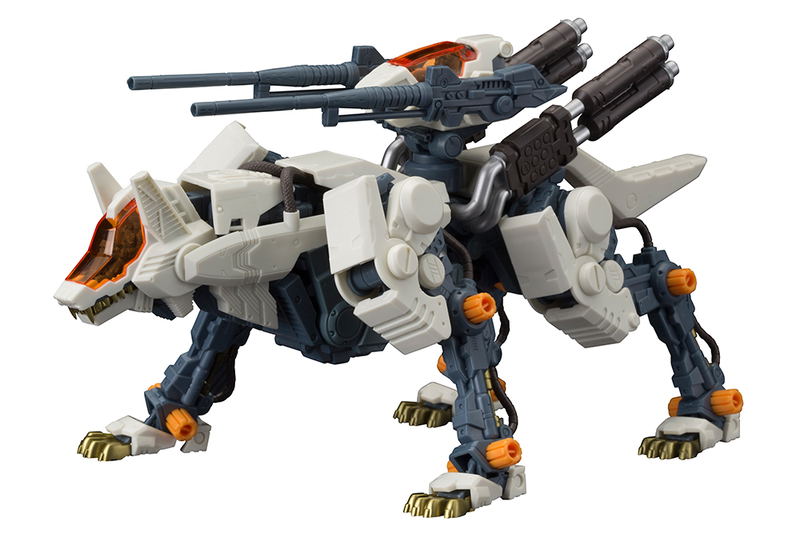 Zoids HMM 1/72 Scale Model Kit: RHI-3 Command Wolf Repackage Ver. (Re-run) image 1