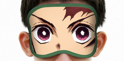 Demon Slayer: Kimetsu No Yaiba - Tanjirou Kamado Eye Mask image 2