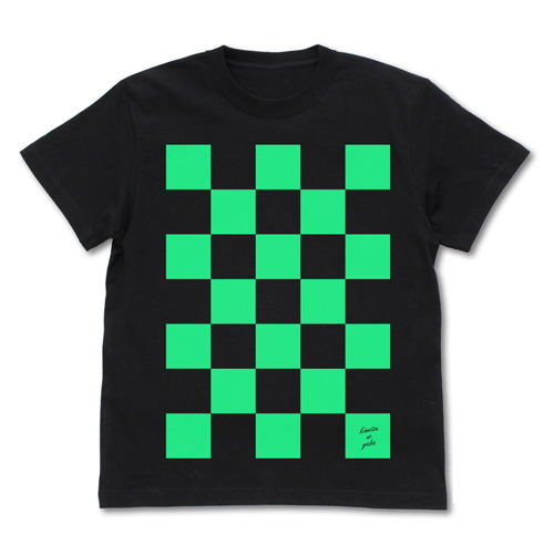 Demon Slayer: Kimetsu No Yaiba - Tanjirou's Haori Pattern T-shirt (Black | Size L) image 1