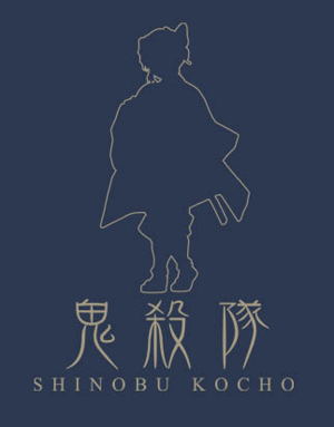 Demon Slayer: Kimetsu No Yaiba - Insect Pillar Shinobu Kocho T-shirt Slate (M Size)_
