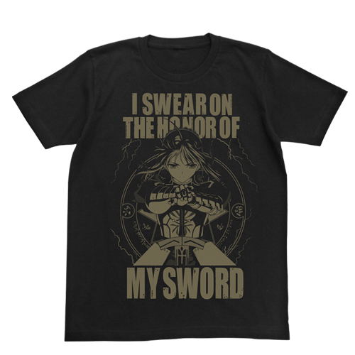 Fate/Zero - Saber T-shirt Black (L Size) image 1