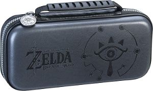 Game Traveler Deluxe Travel Case Zelda Breath of the Wild for Nintendo Switch (Sheikah Eye) [Grey]