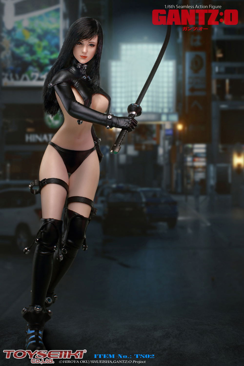 Gantz: O 1/6 Scale Seamless Action Figure: Reika