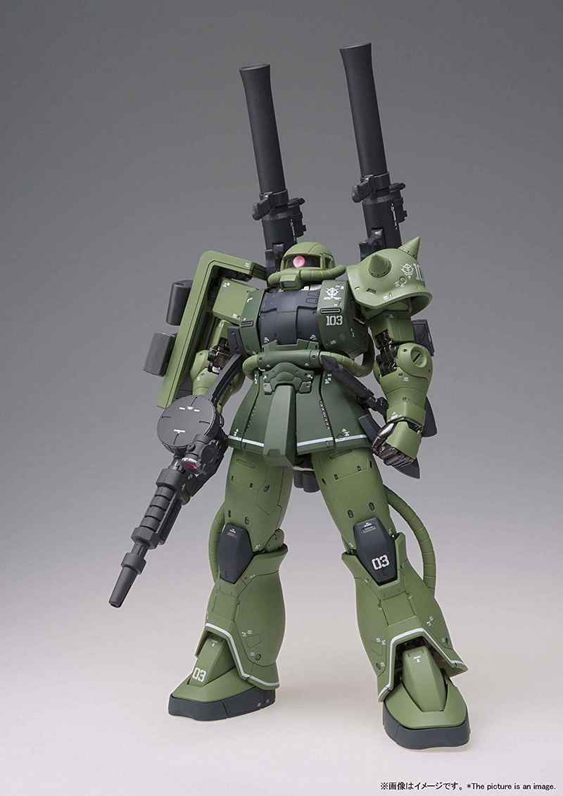 Mobile Suit Gundam The Origin Gundam Fix Figuration Metal Composite: MS-06C Zaku II Type C image 4