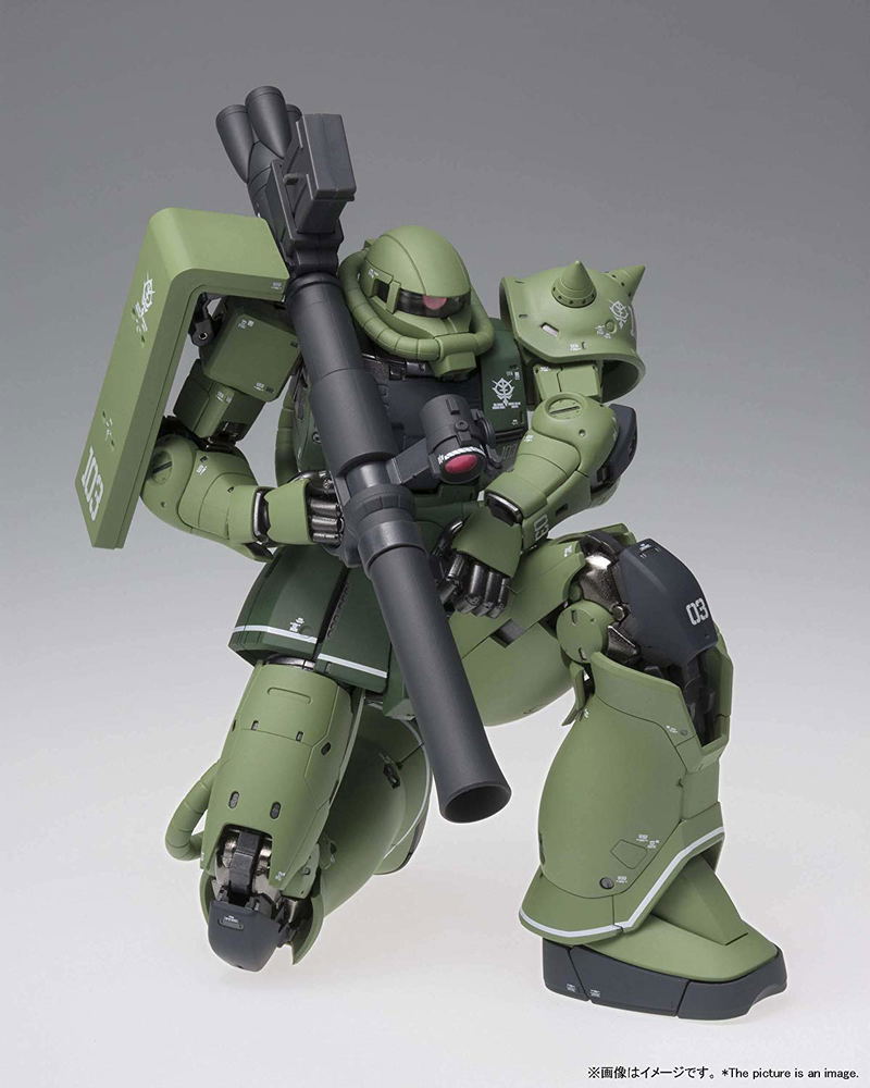 Mobile Suit Gundam The Origin Gundam Fix Figuration Metal Composite: MS-06C Zaku II Type C image 5