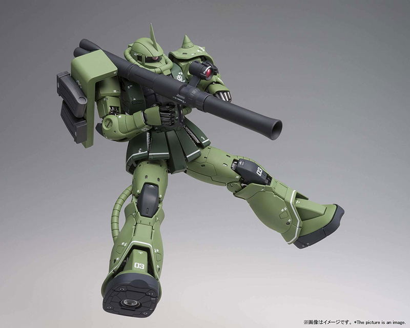 Mobile Suit Gundam The Origin Gundam Fix Figuration Metal Composite: MS-06C Zaku II Type C image 6