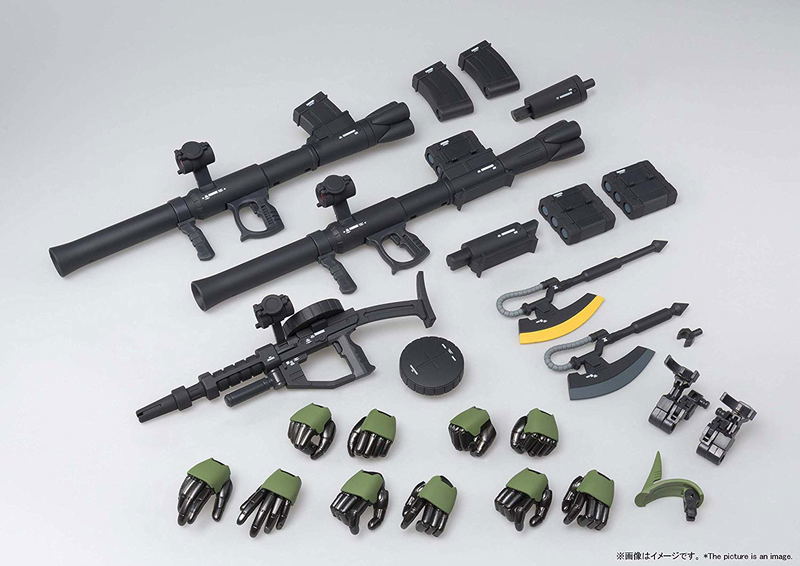 Mobile Suit Gundam The Origin Gundam Fix Figuration Metal Composite: MS-06C Zaku II Type C image 9