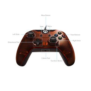 PDP Wired Controller for Xbox One (Orange)