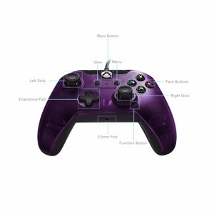 PDP Wired Controller for Xbox One (Purple)