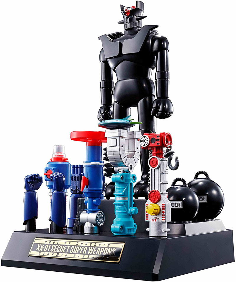 Soul of Chogokin GX-XX01 Chodenji Robo Combattler V D.C. Series: XX Plan Secret Chouheiki Set 01 image 1