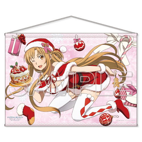 Sword Art Online Alicization War of Underworld B1 W Suede Wall Scroll: Asuna's Christmas image 1
