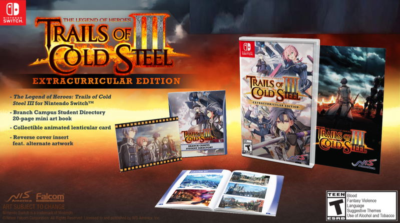 The Legend of Heroes: Trails of Cold Steel III [Extracurricular Edition] image 1