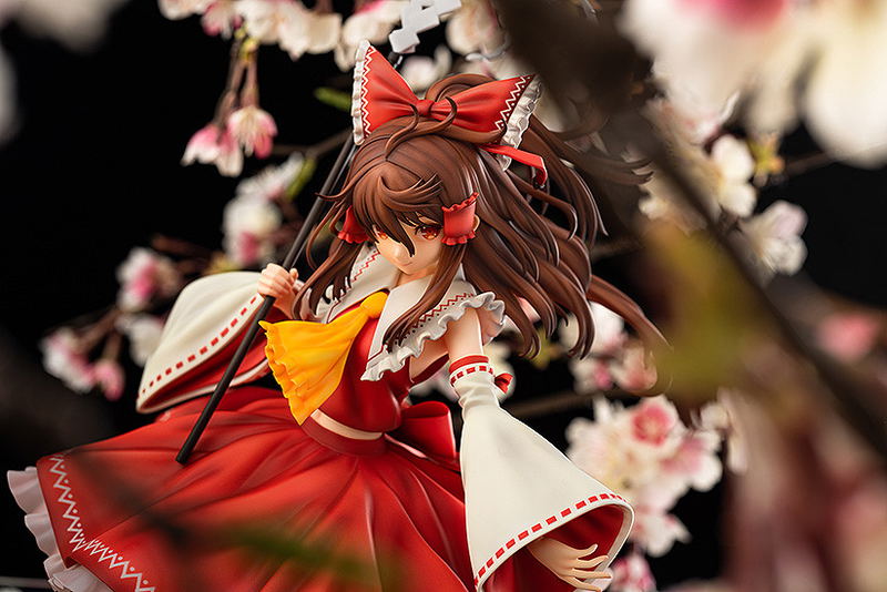 Touhou Project 1/7 Scale Pre-Painted Figure: Reimu Hakurei Genji Asai Ver. image 10
